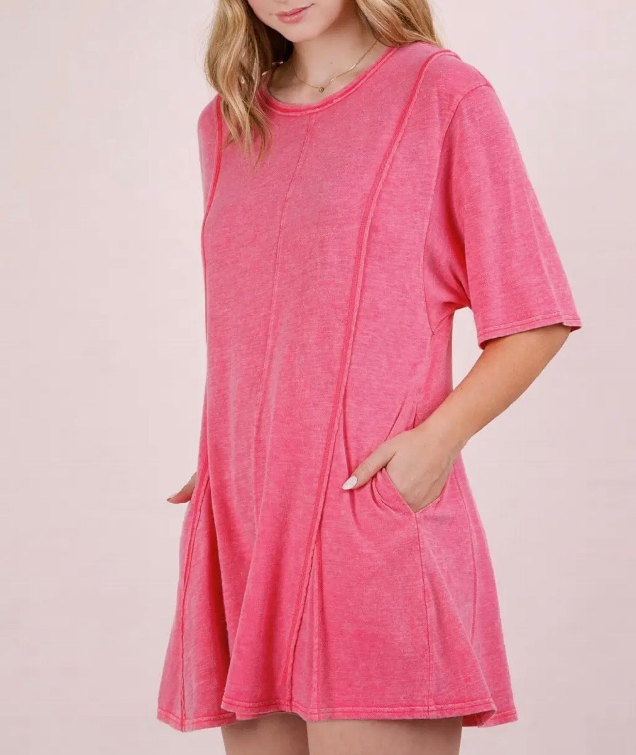 Mineral Wash Flowy Romper