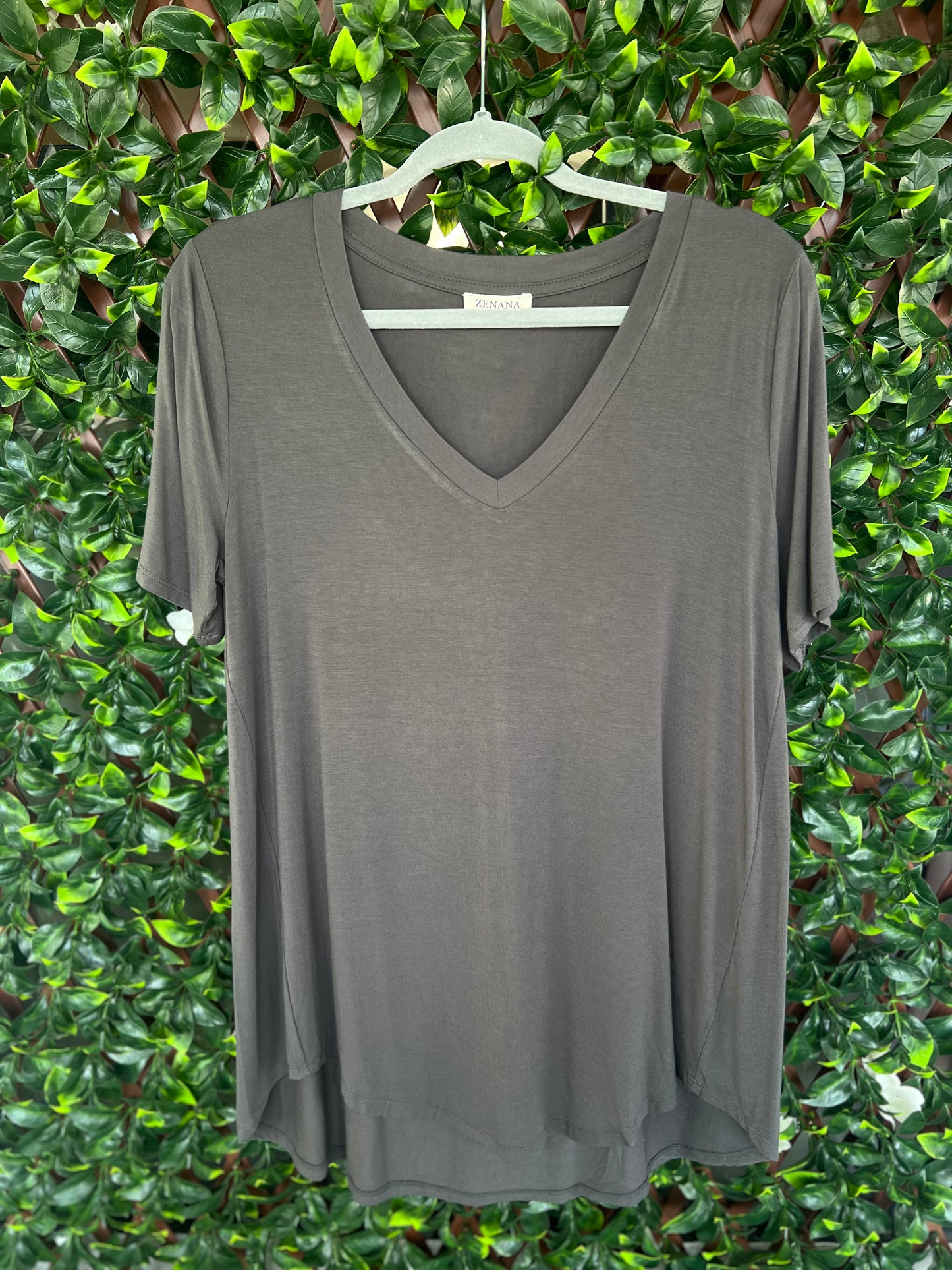 V-Neck Tunic Tee