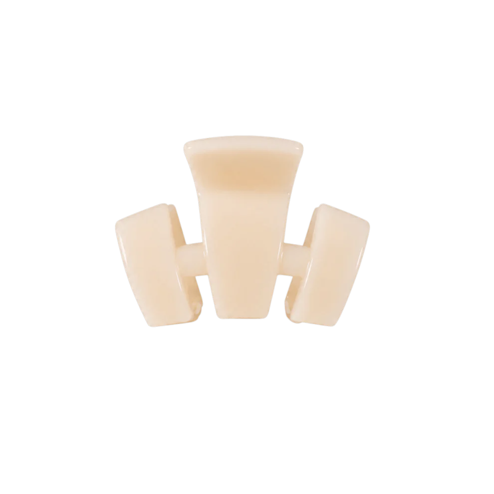 Classic Almond Beige Claw Clip