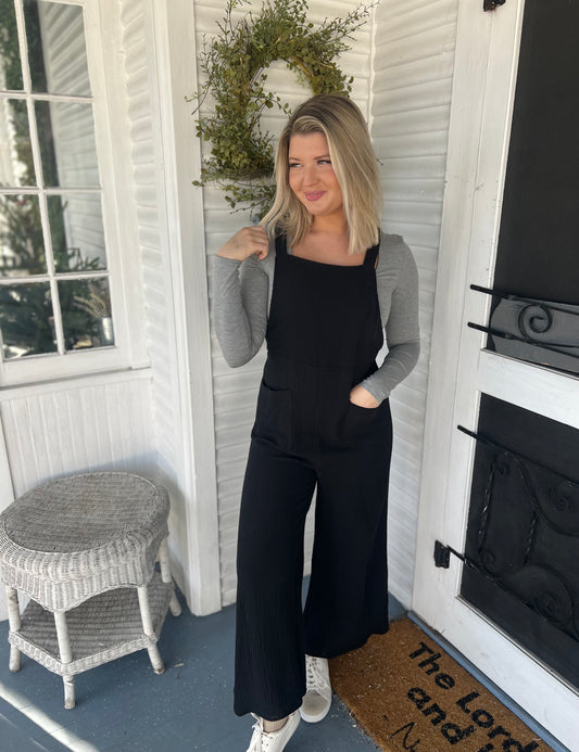 Hot Shot Gauze Jumpsuit