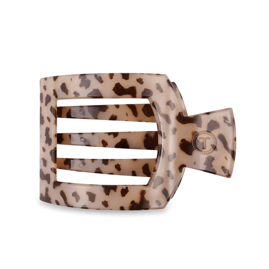 Blonde Tortoise Flat Square Hair Clip