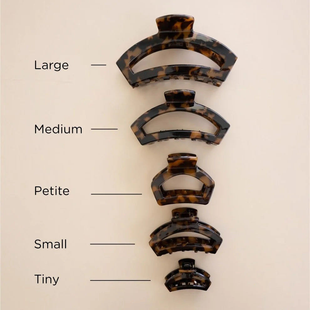 Open Tortoise Hair Clip