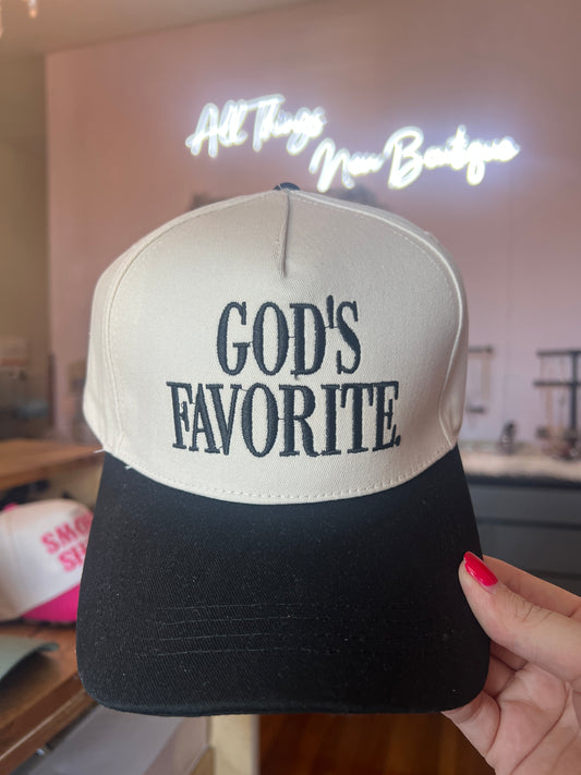 Trucker Hat — “God’s Favorite”