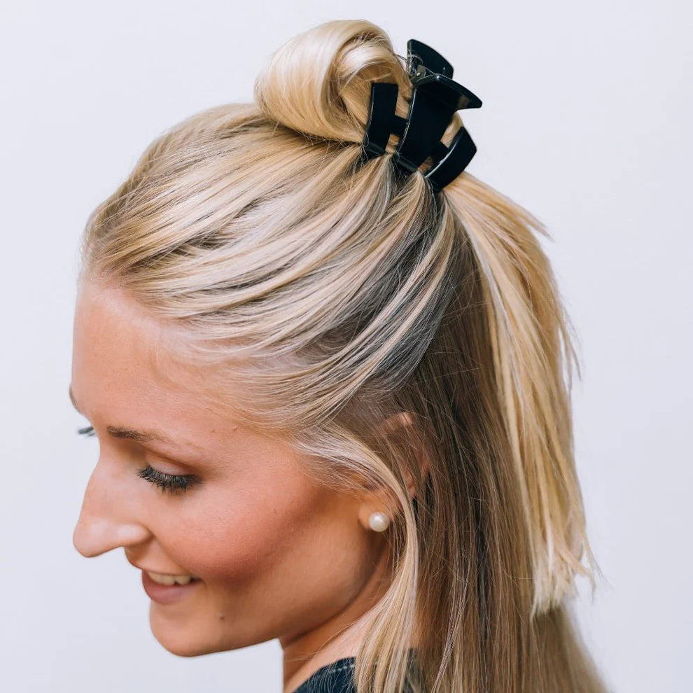 Classic Jet Black Claw Clip