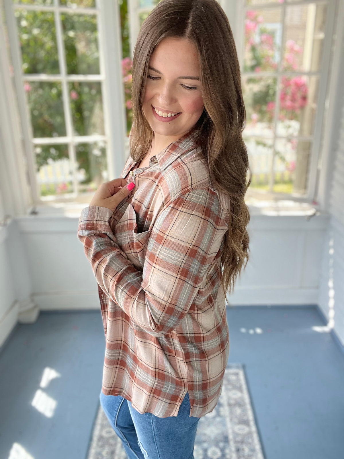 Plaid Flannel Shirt