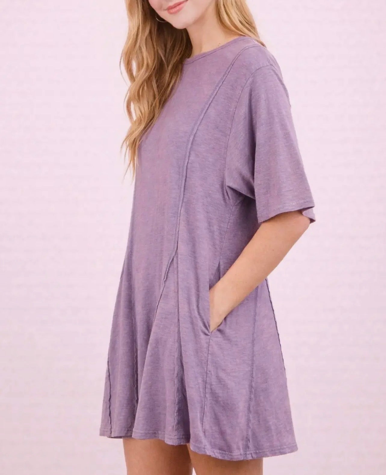 Mineral Wash Flowy Romper