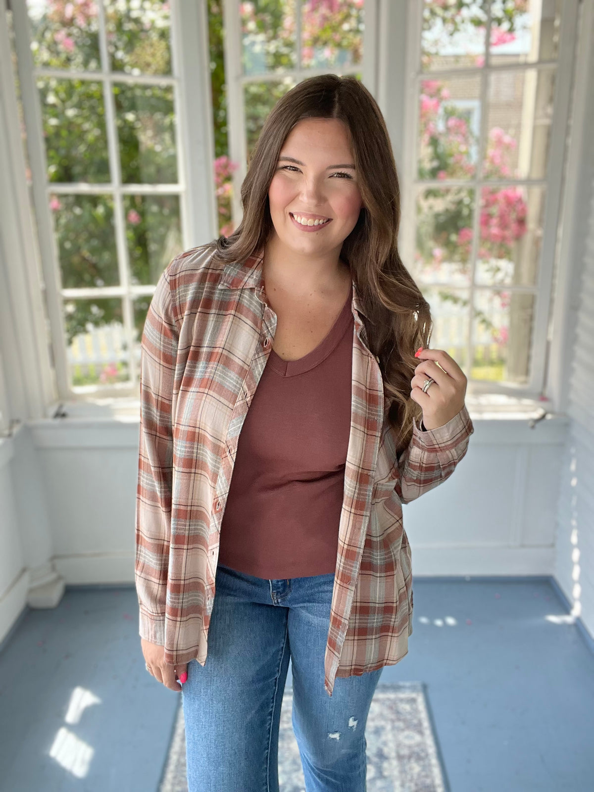 Plaid Flannel Shirt