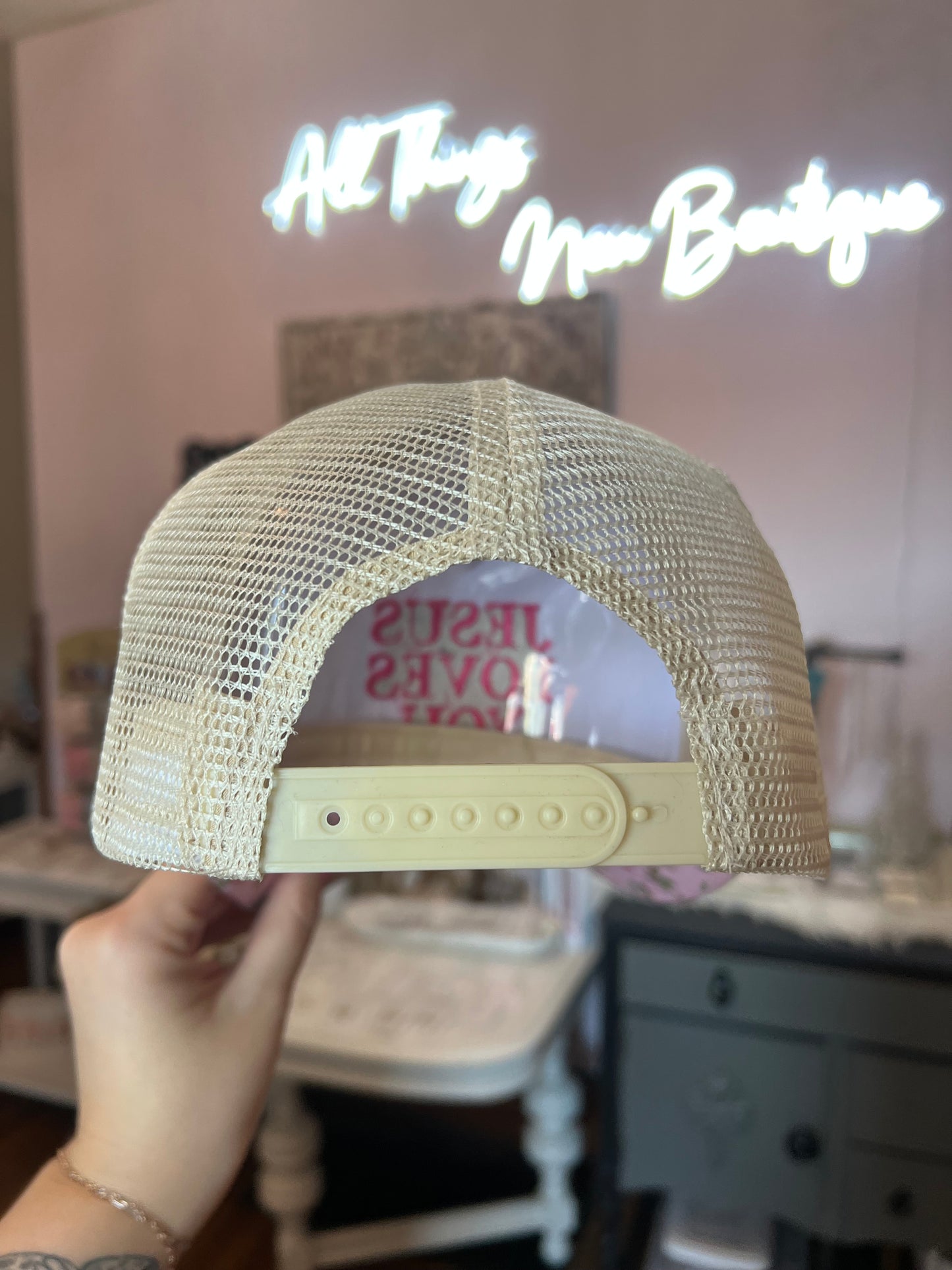 Trucker Hat — “ Jesus Loves You”