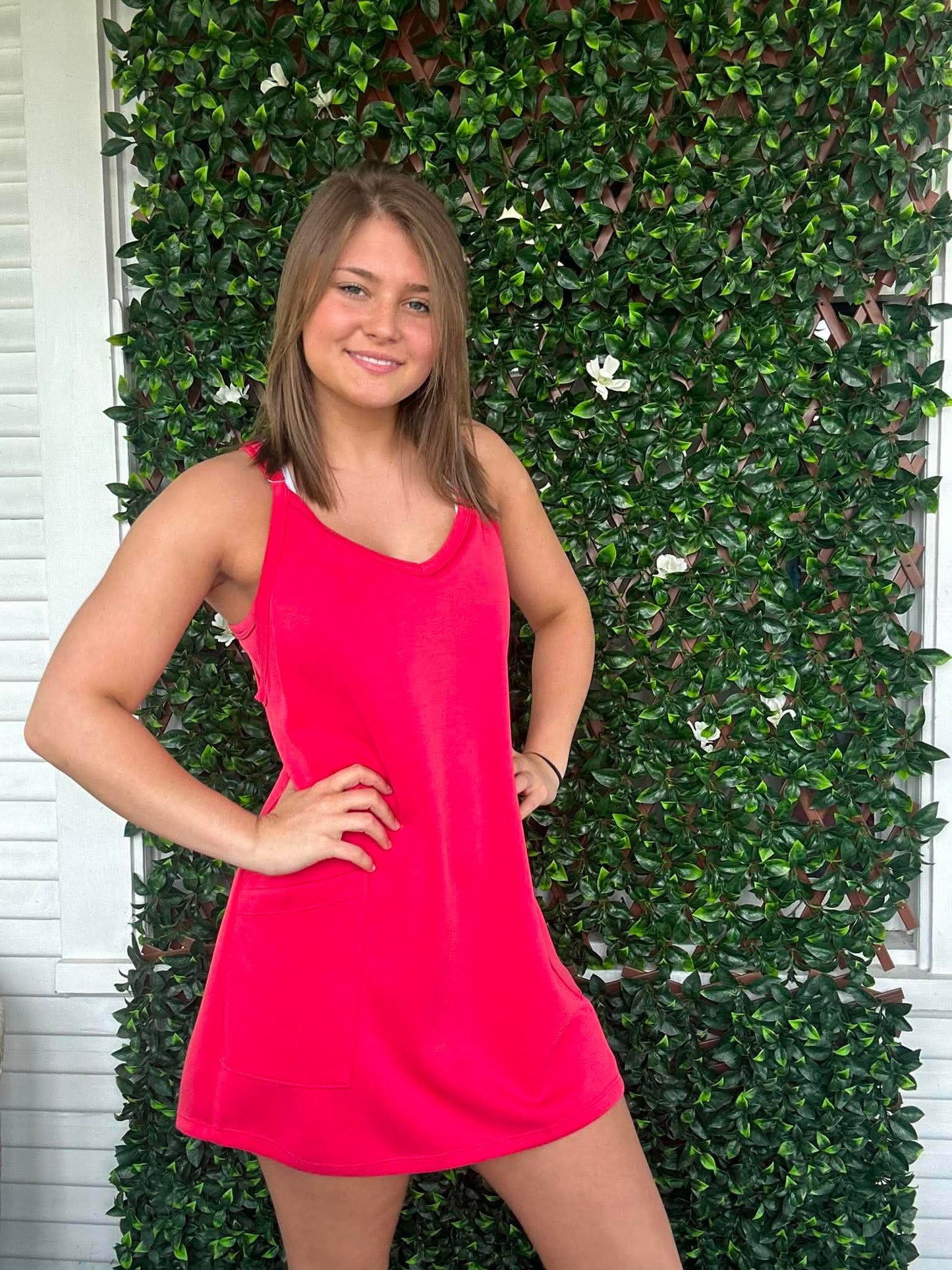 Techno Cupro Romper Dress