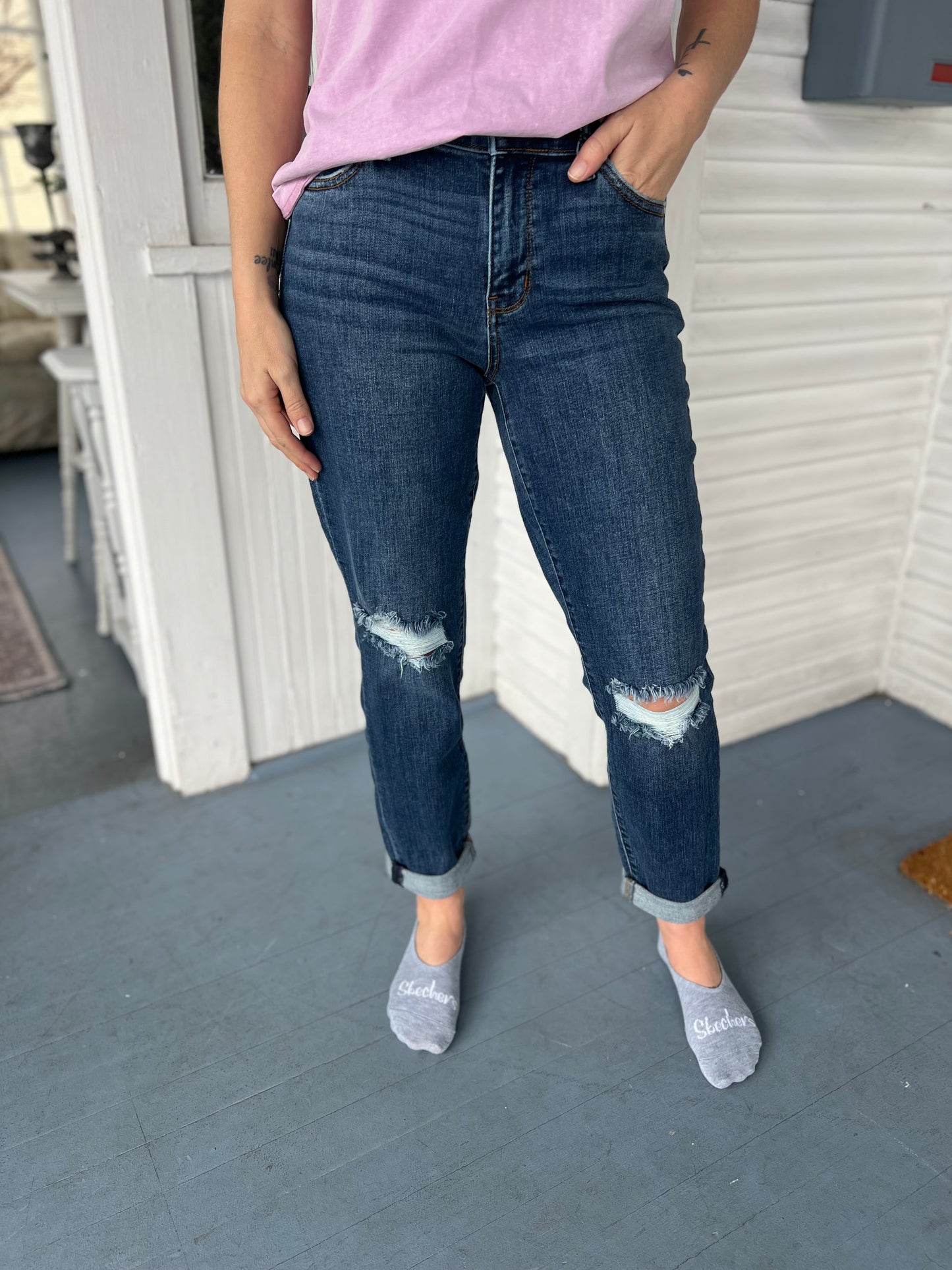 Mid Rise Slim Fit