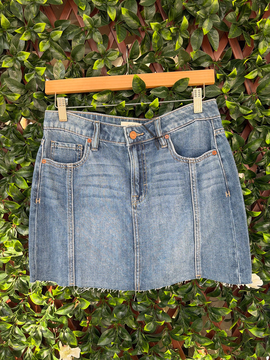 Denim Mini Skirt