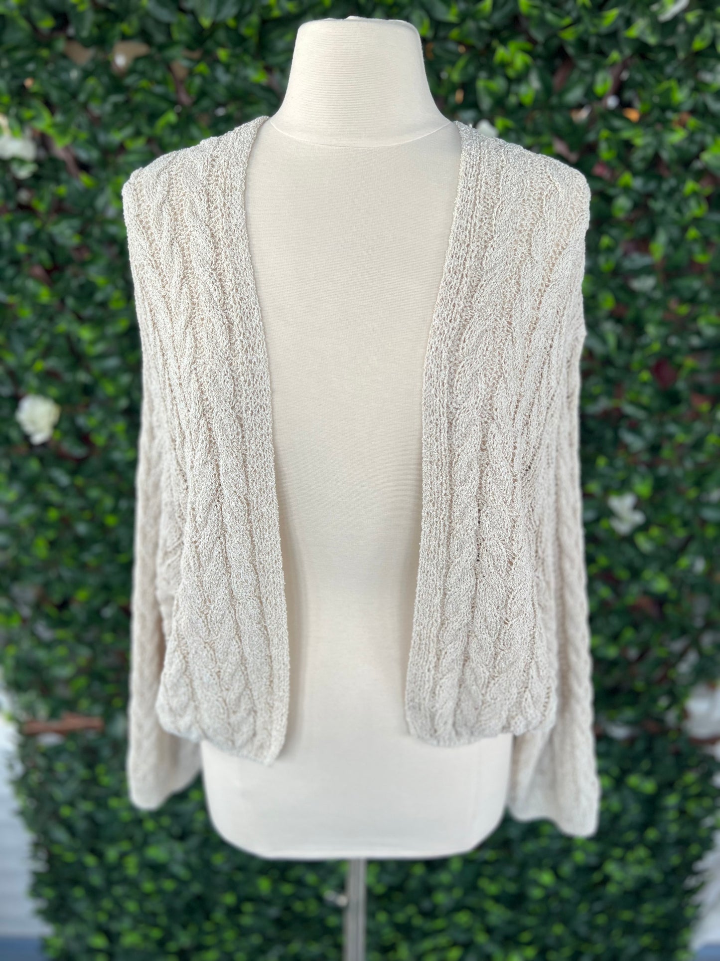 Cable Knit Cardigan