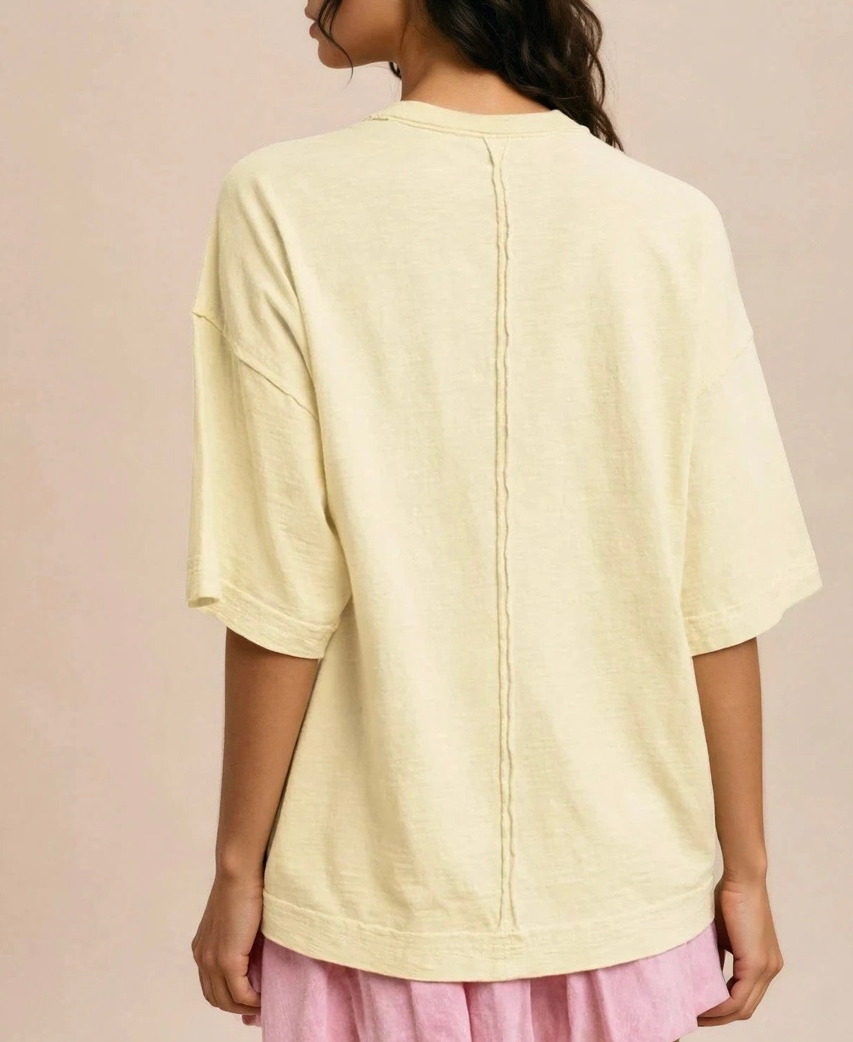 Mallard Duck Printed Oversized Tee
