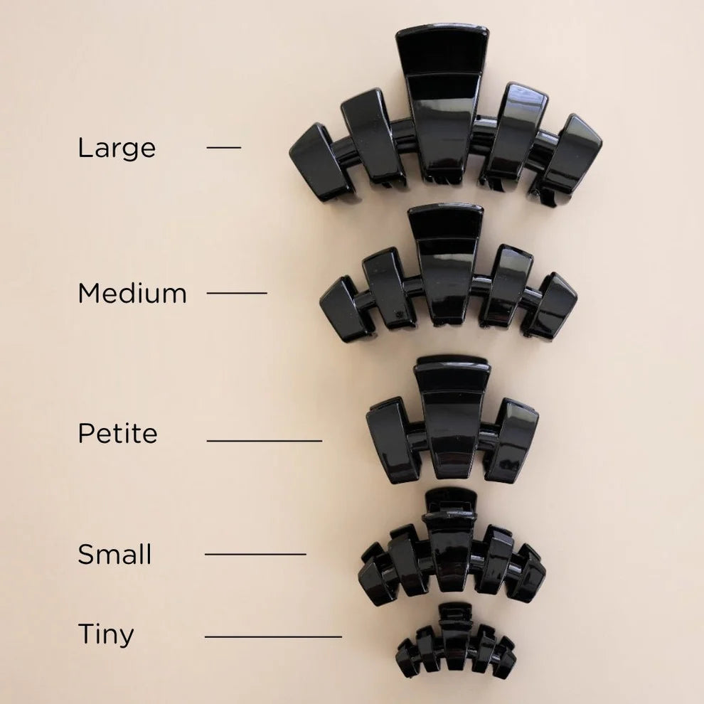 Classic Jet Black Claw Clip