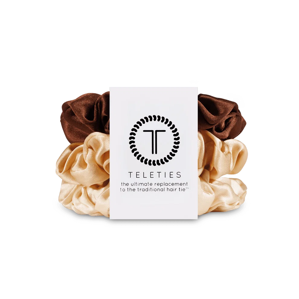 For the Love of Nudes Silk Scrunchie Teleties