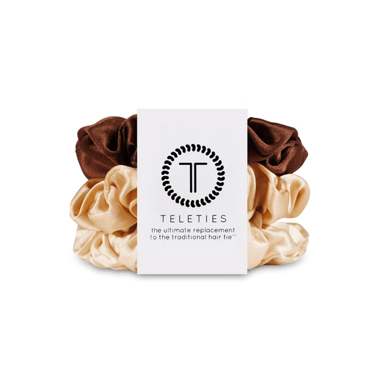 For the Love of Nudes Silk Scrunchie Teleties