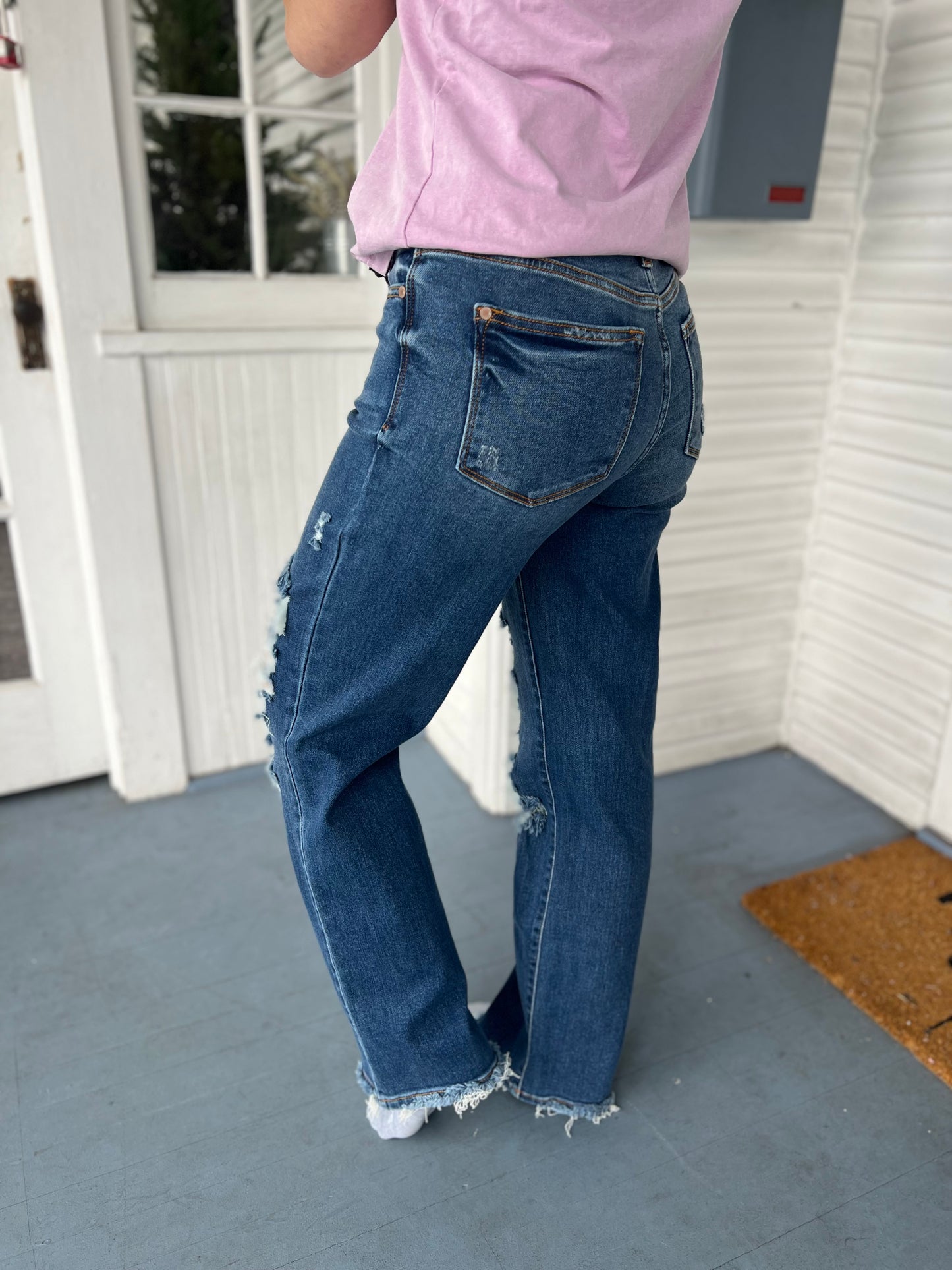 Mid Rise Dad Jean