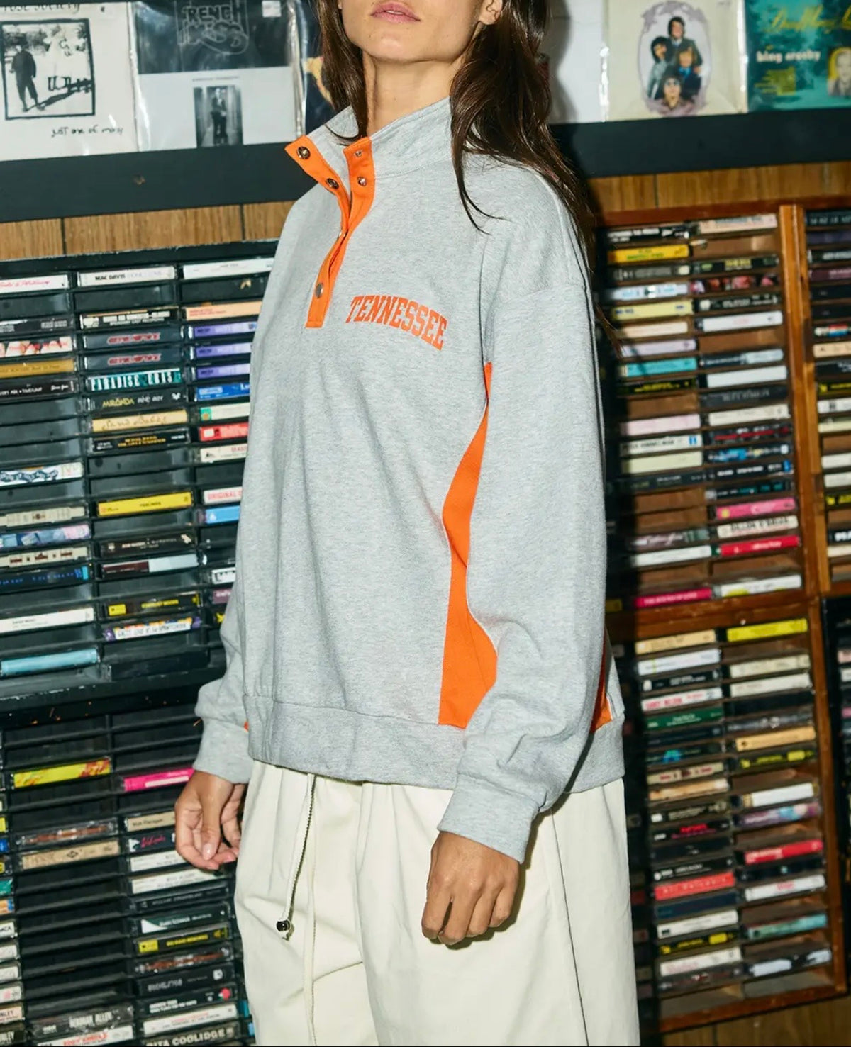 Tennessee Graphic Half-Snap Pullover