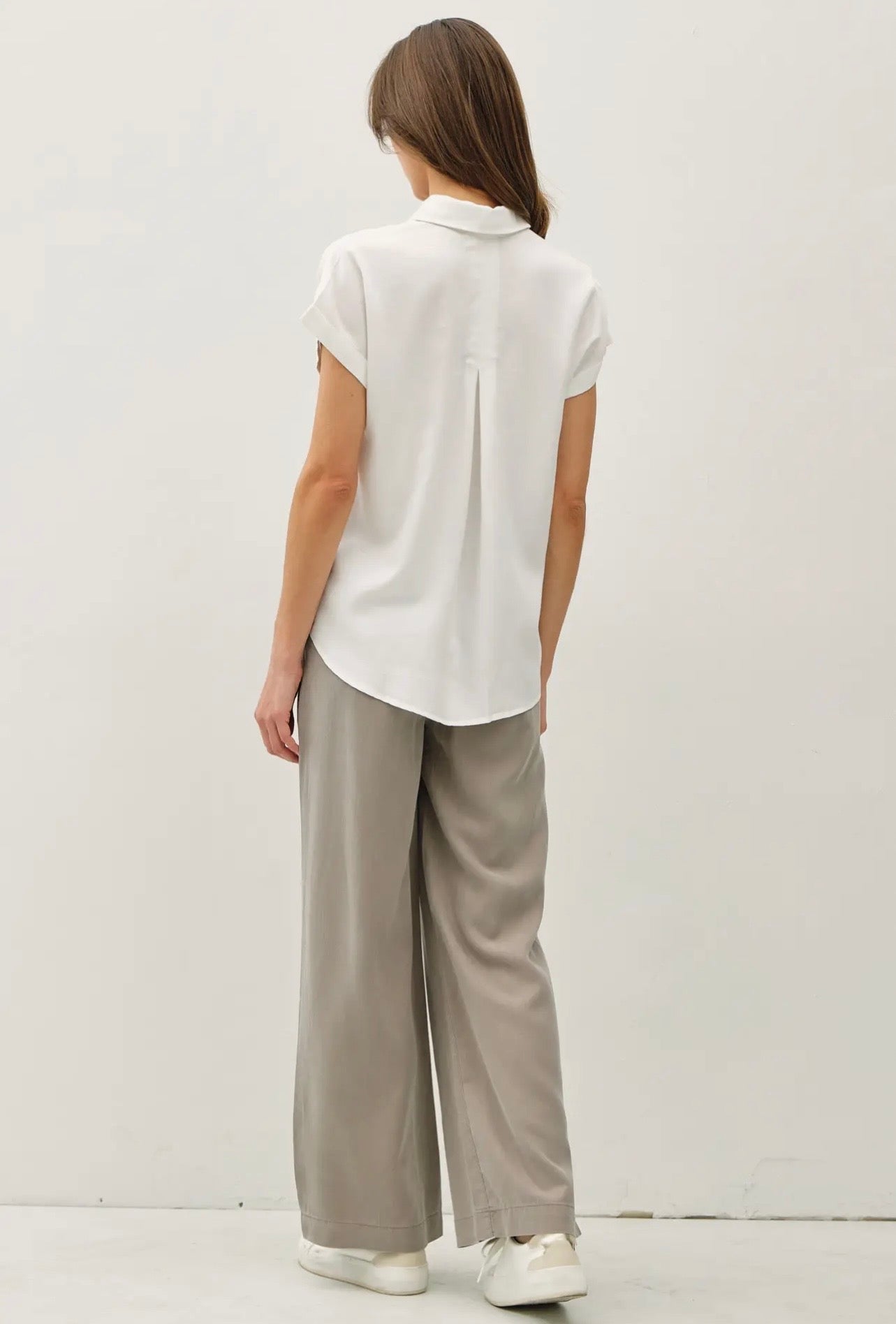 Tencel SS Button Down Shirt