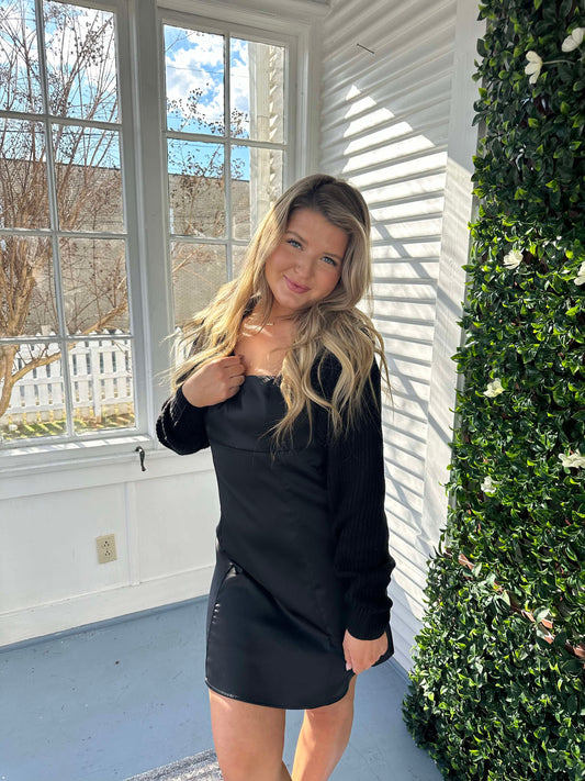 Cropped Knit Cardigan