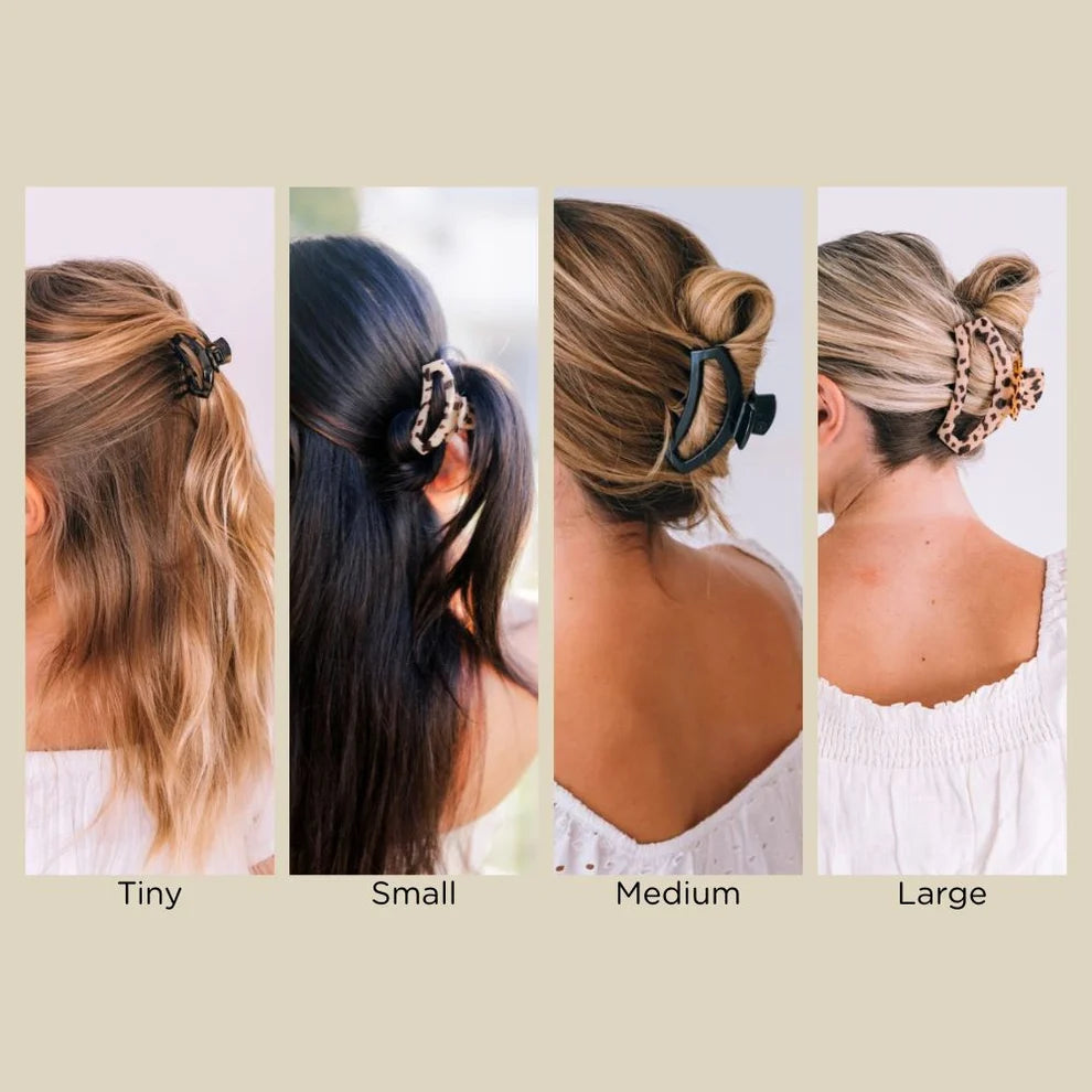 Open Coconut White Hair Clip