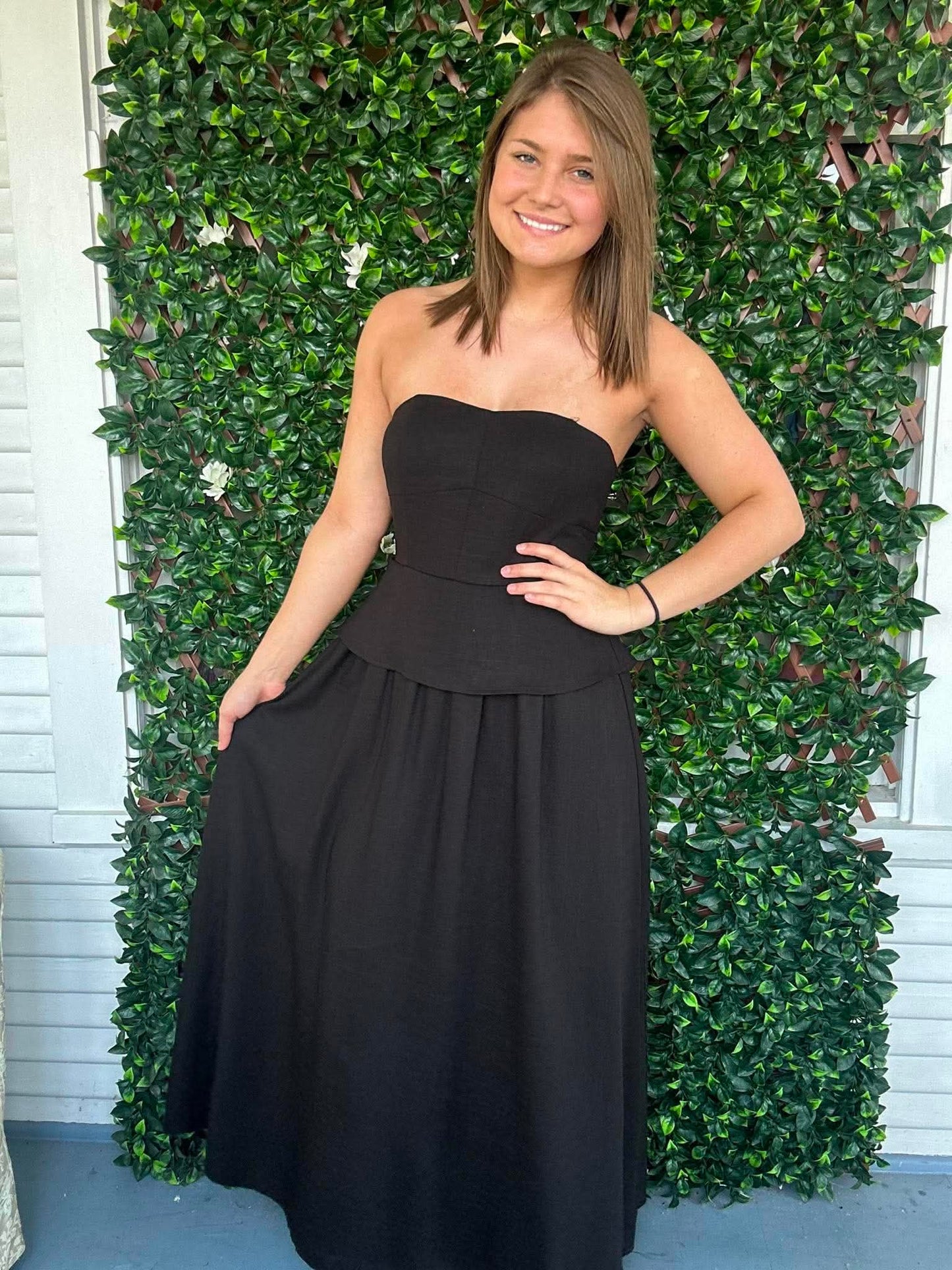 Tube Top Midi Dress