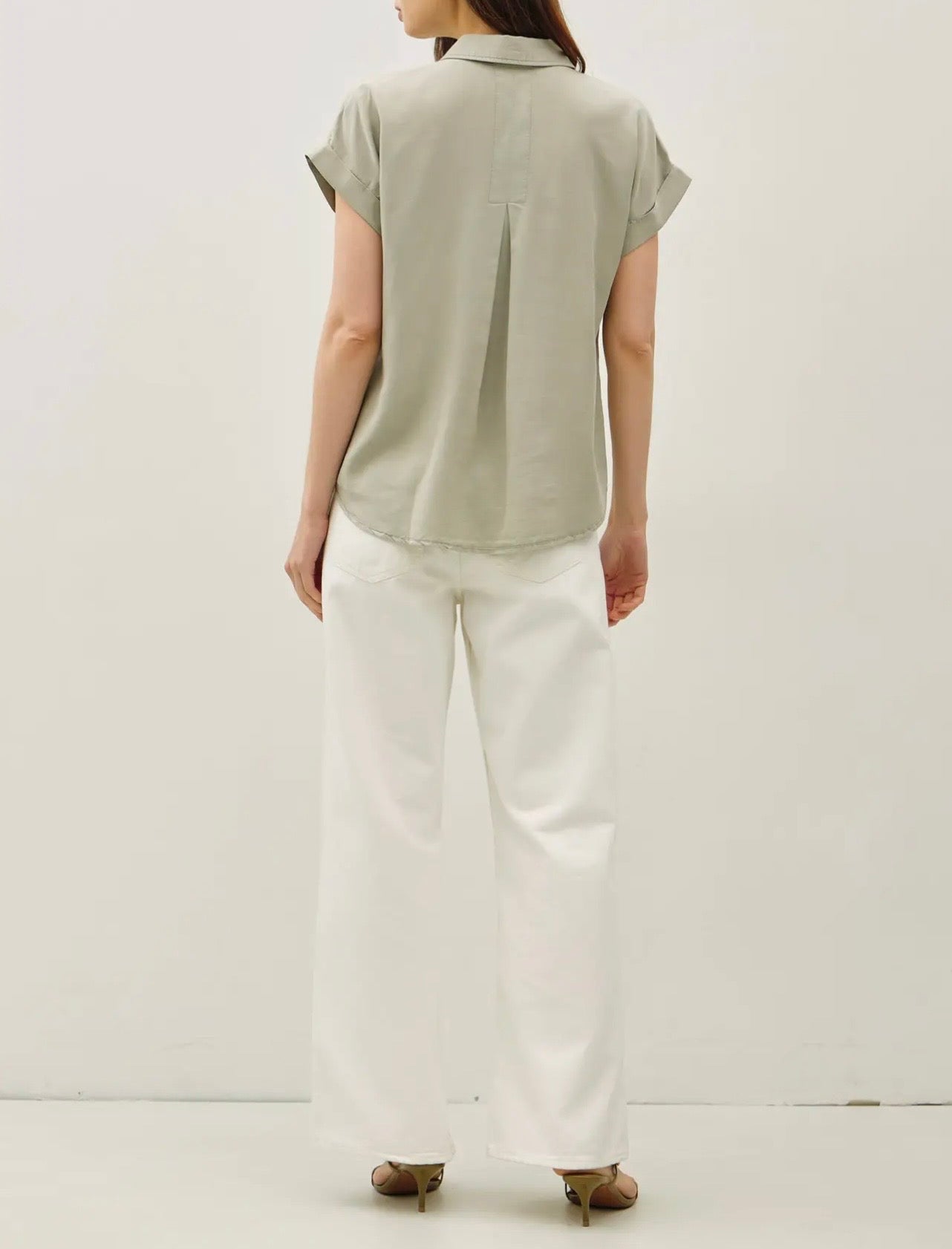 Tencel SS Button Down Shirt