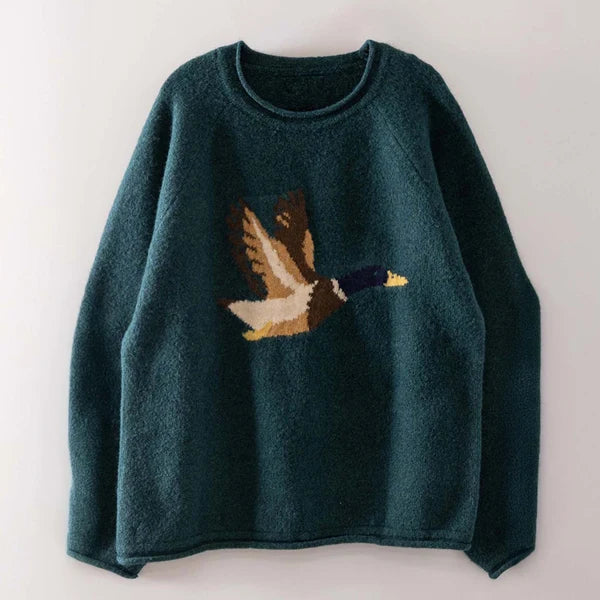 Mallard in Flight LS Sweater