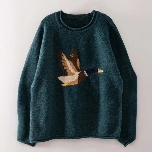 Mallard in Flight LS Sweater