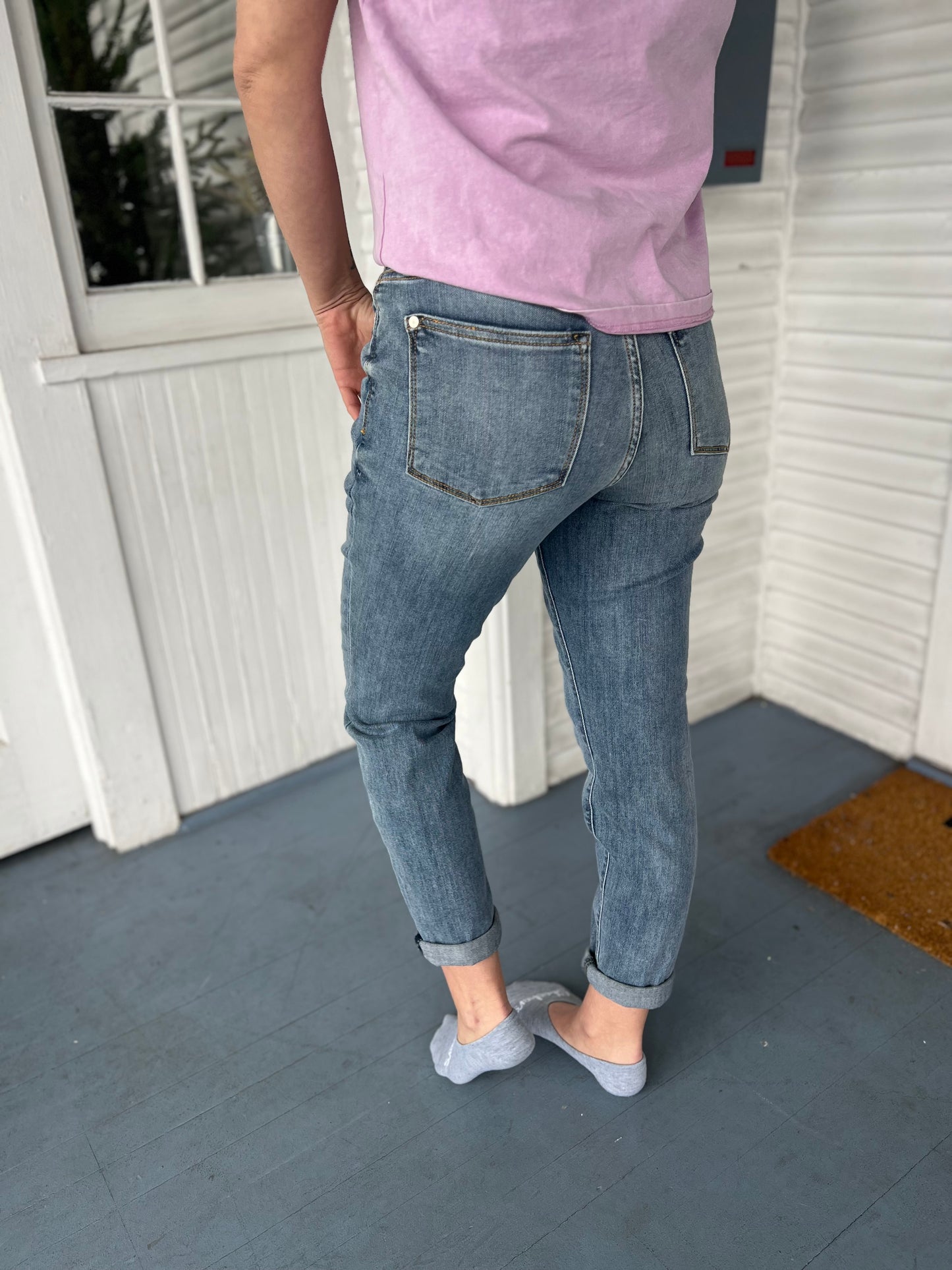 Mid Rise Slim Fit