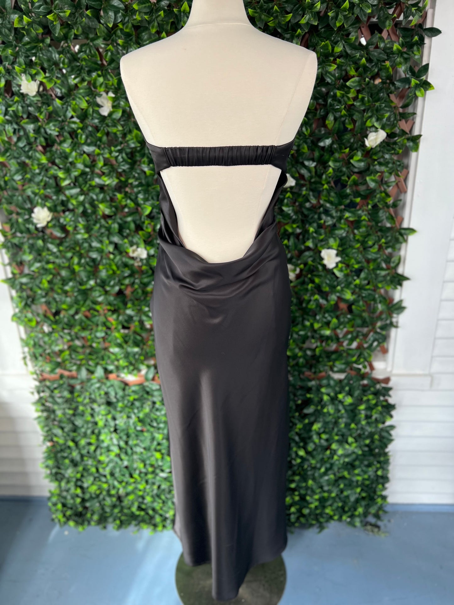 Strapless Bling Formal Gown