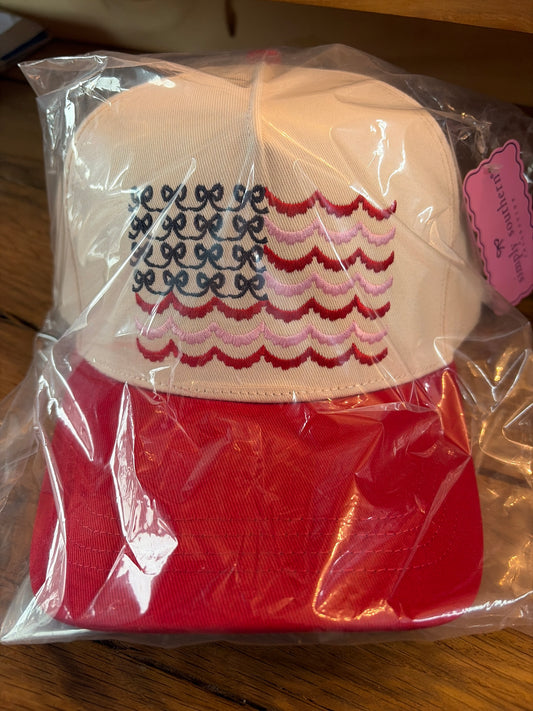 Flag Bows Hat