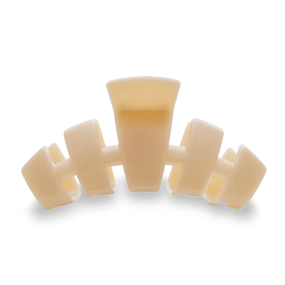Classic Almond Beige Claw Clip