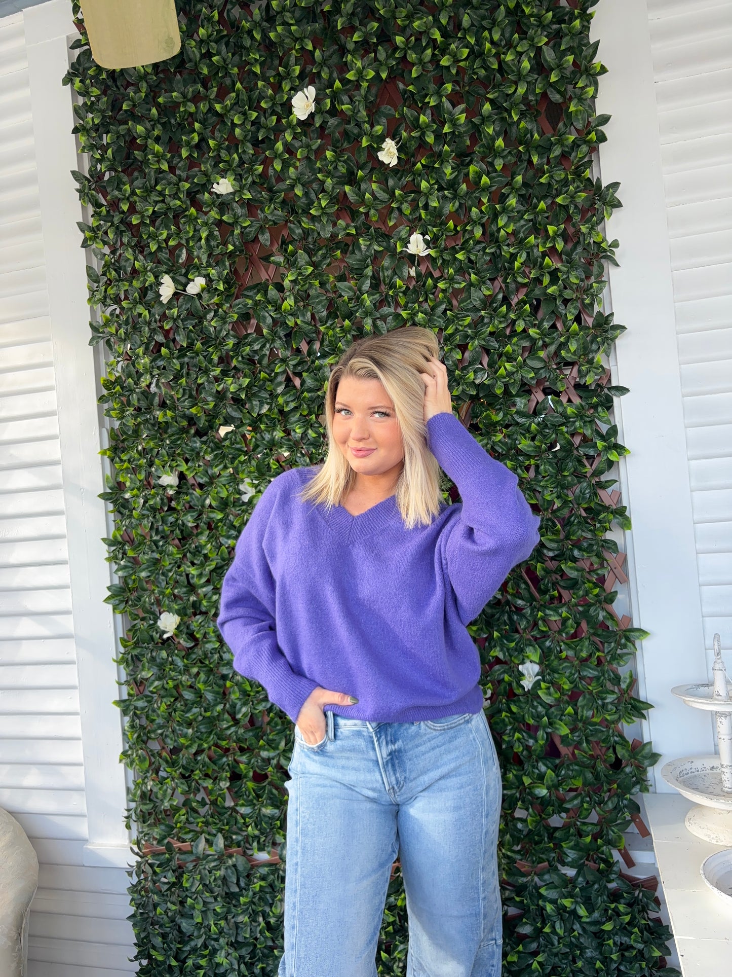 Melange LS Sweater