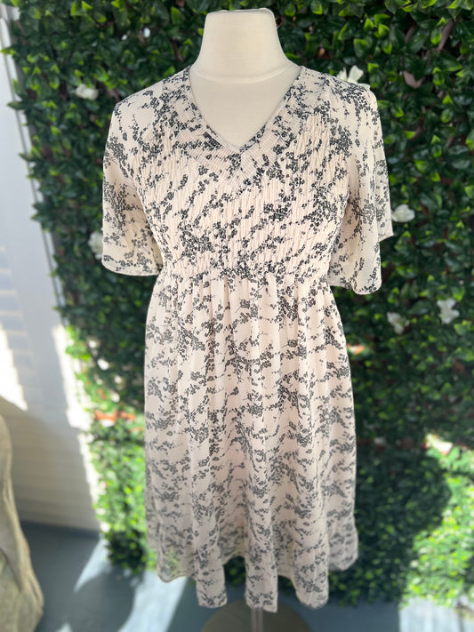 Cloudburst Floral dress