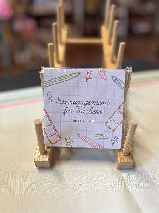 Encouragement for Teachers Verse Cards