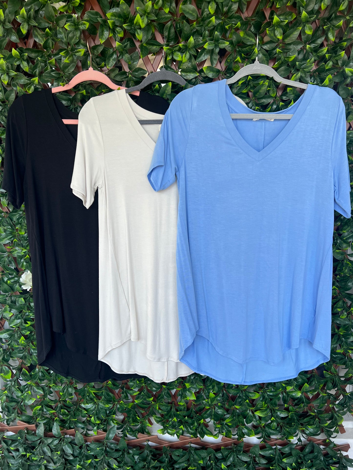 V-Neck Tunic Tee
