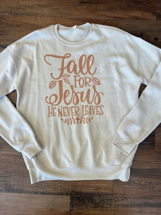 Fall For Jesus Crewneck