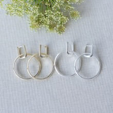 Twofold Earrings-Circle