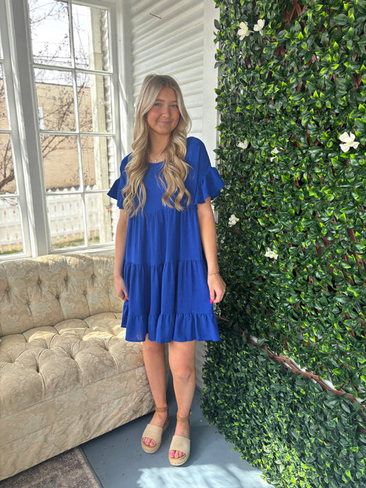 Tiered Ruffle Babydoll Dress