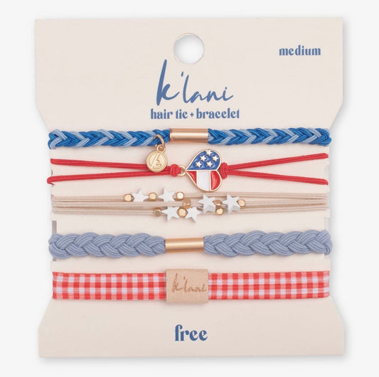 “Free” Hair Tie Bracelets