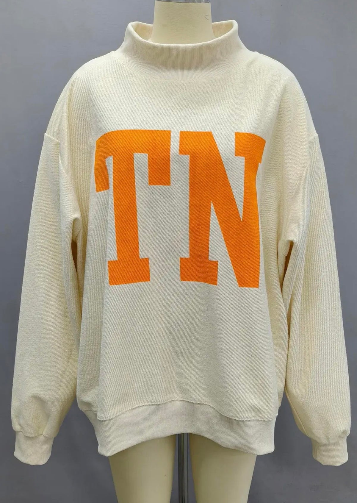 Floral TN Reversible Mock Neck Sweatshirt