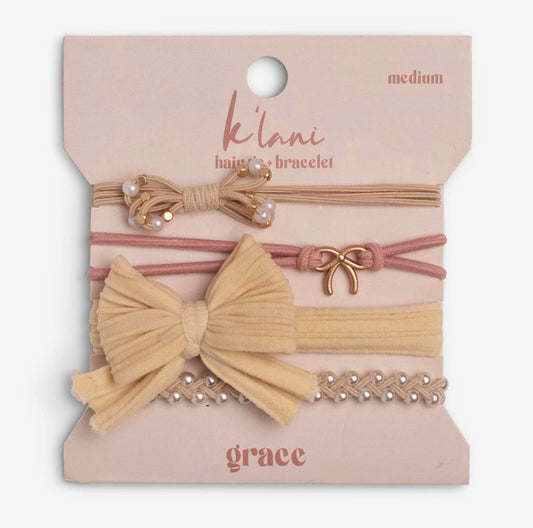 “Grace” Hair Tie Bracelets