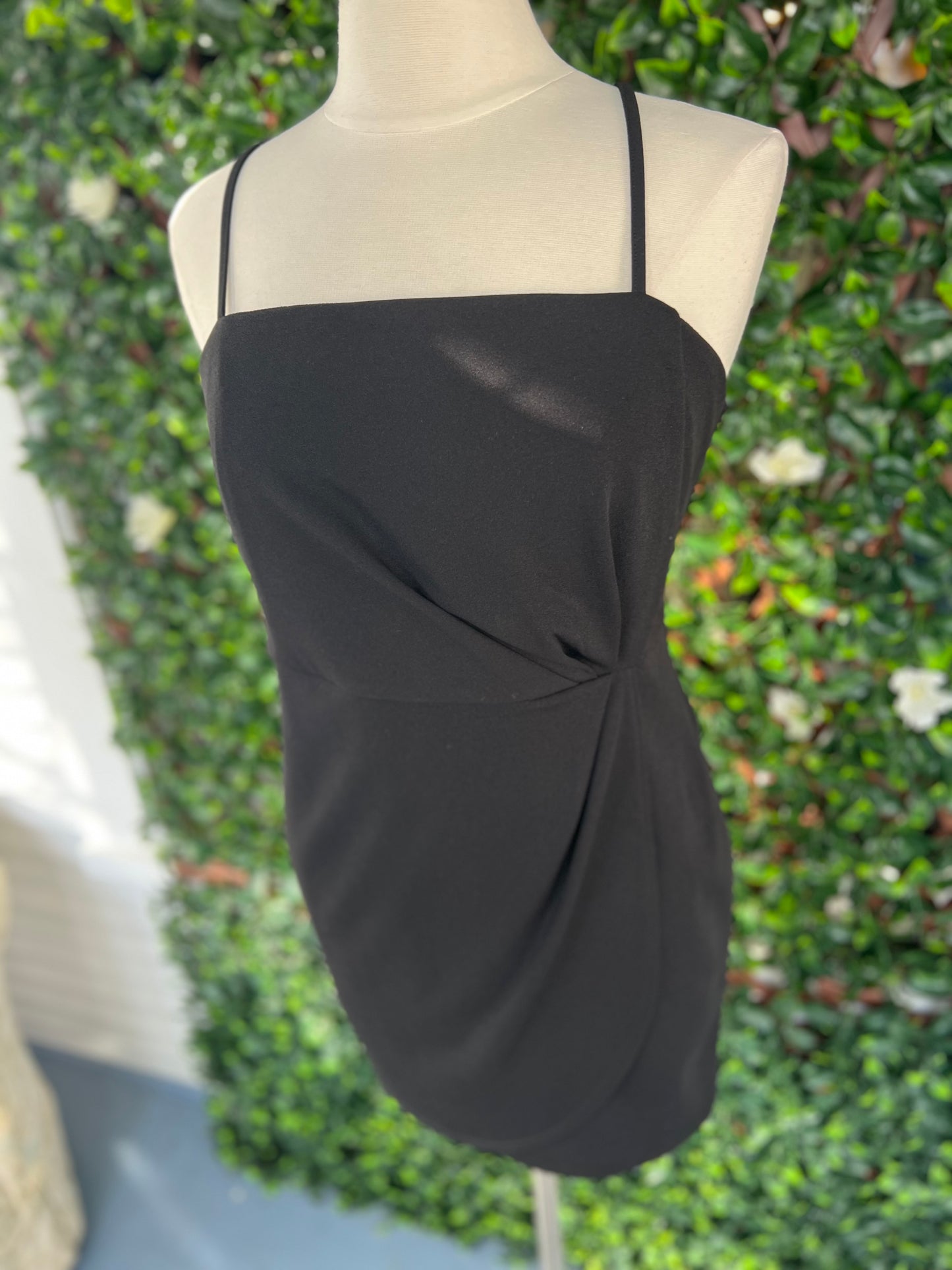 Black Spaghetti Strap Dress