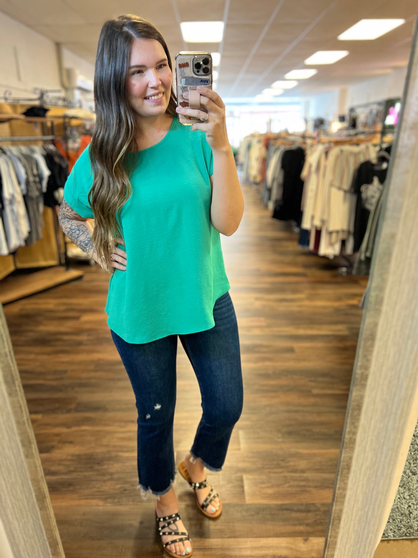 Airflow Cuff Sleeve Top