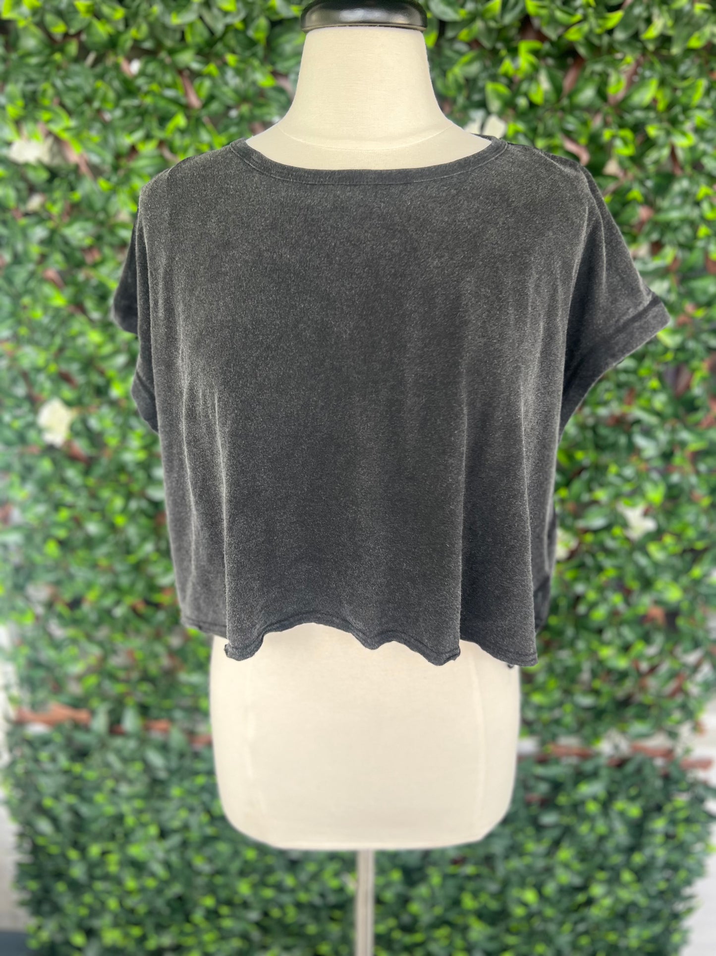 Back Cut-Out SS Top