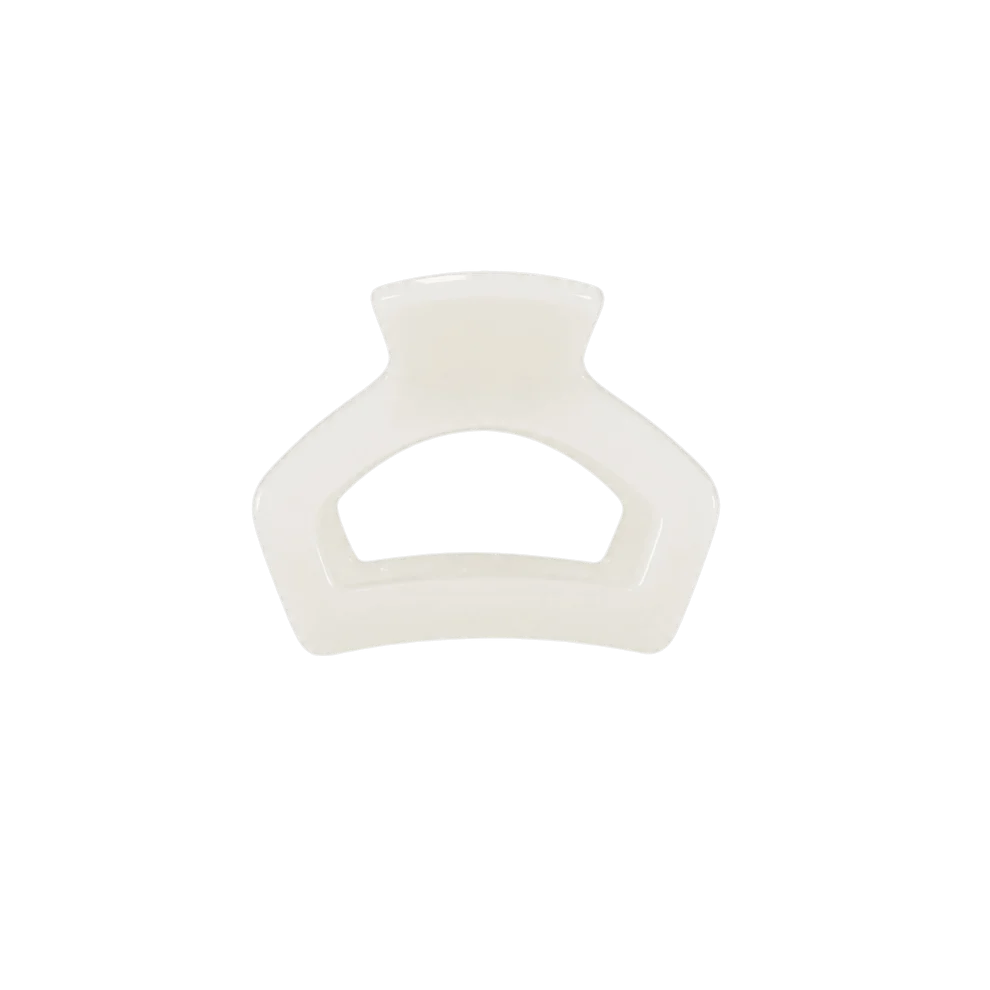 Open Coconut White Hair Clip