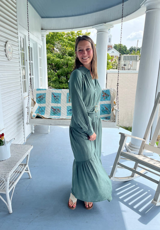 Belted Gigi Maxi Dress