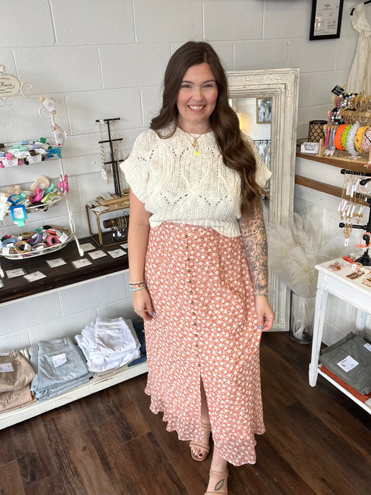 Floral Maxi Skirt