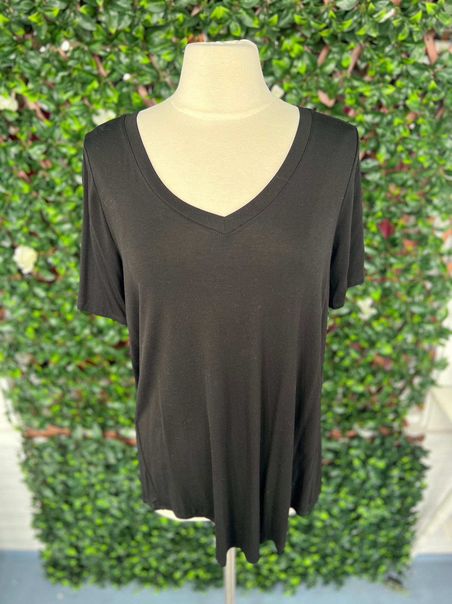 V-Neck Tunic Tee